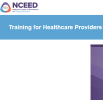 screenshot of NCEED homepage