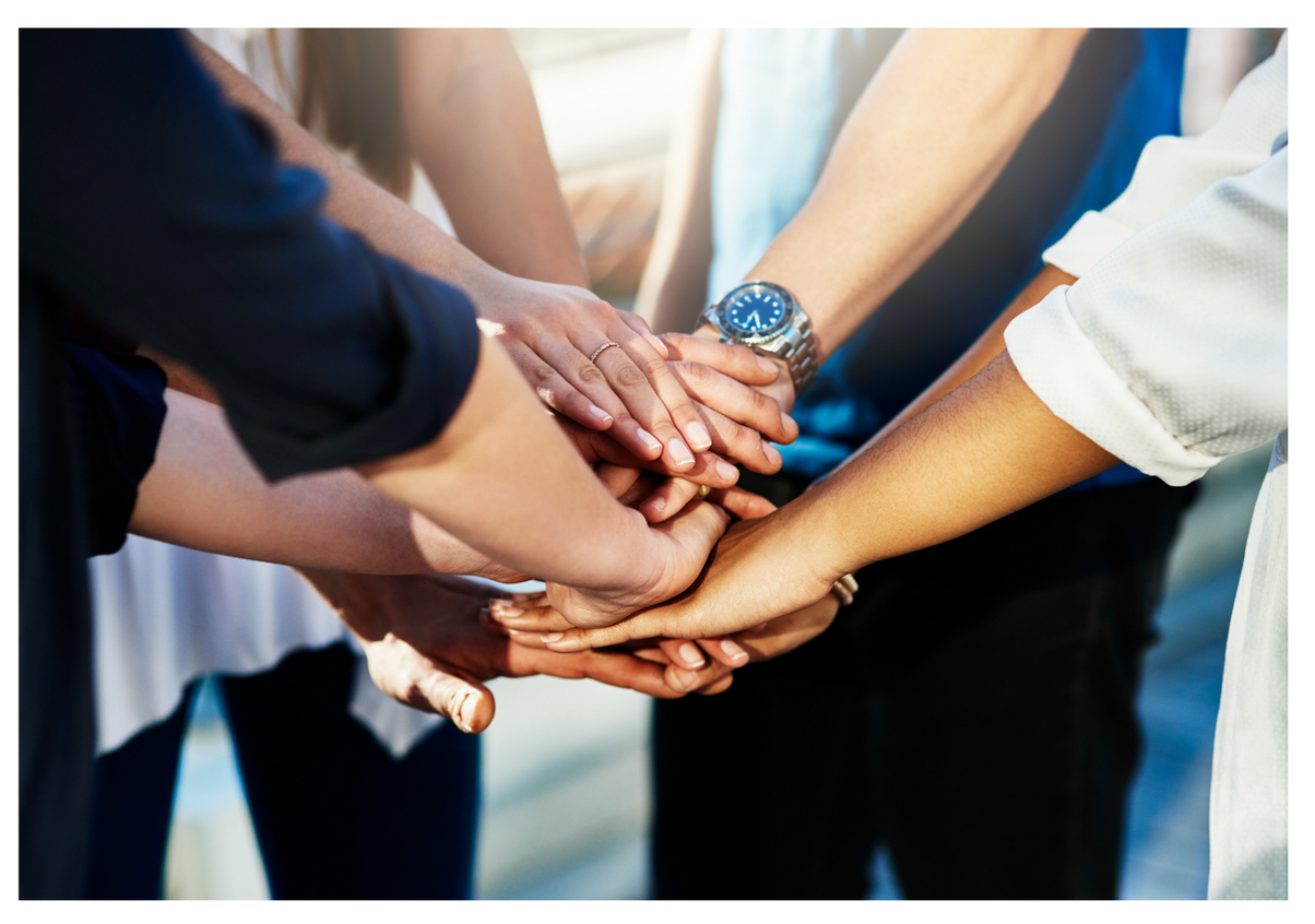hands and paper brain cutout